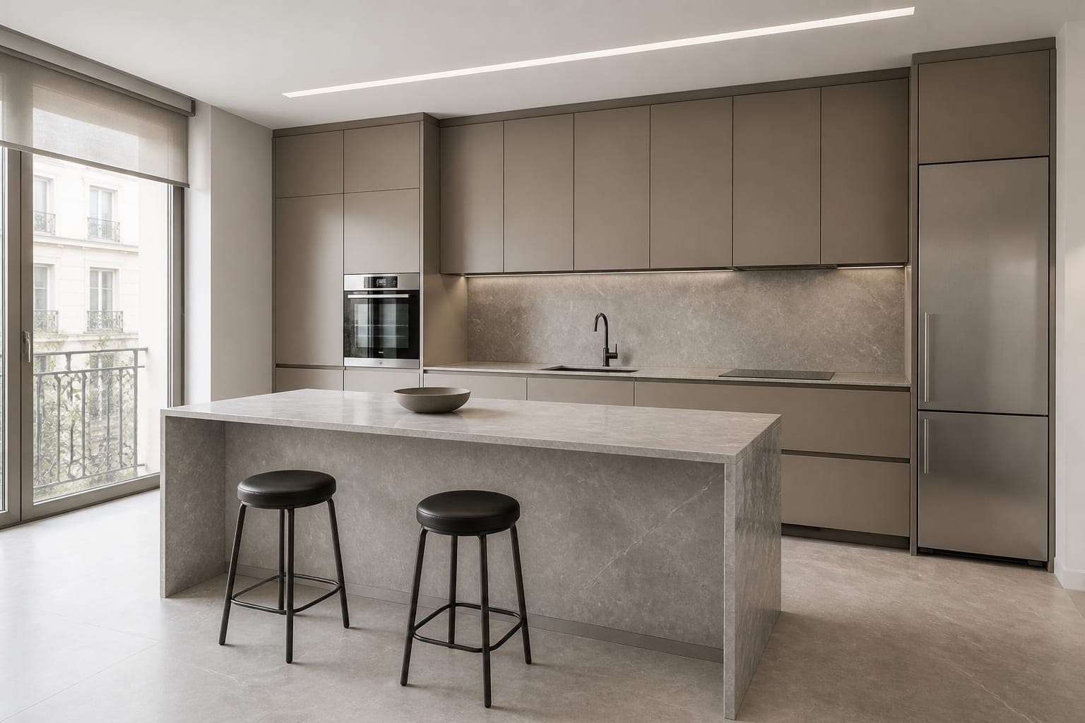 Kitchen, Milanese modern