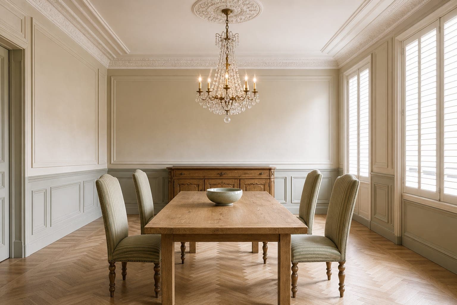 Dining room, French classical