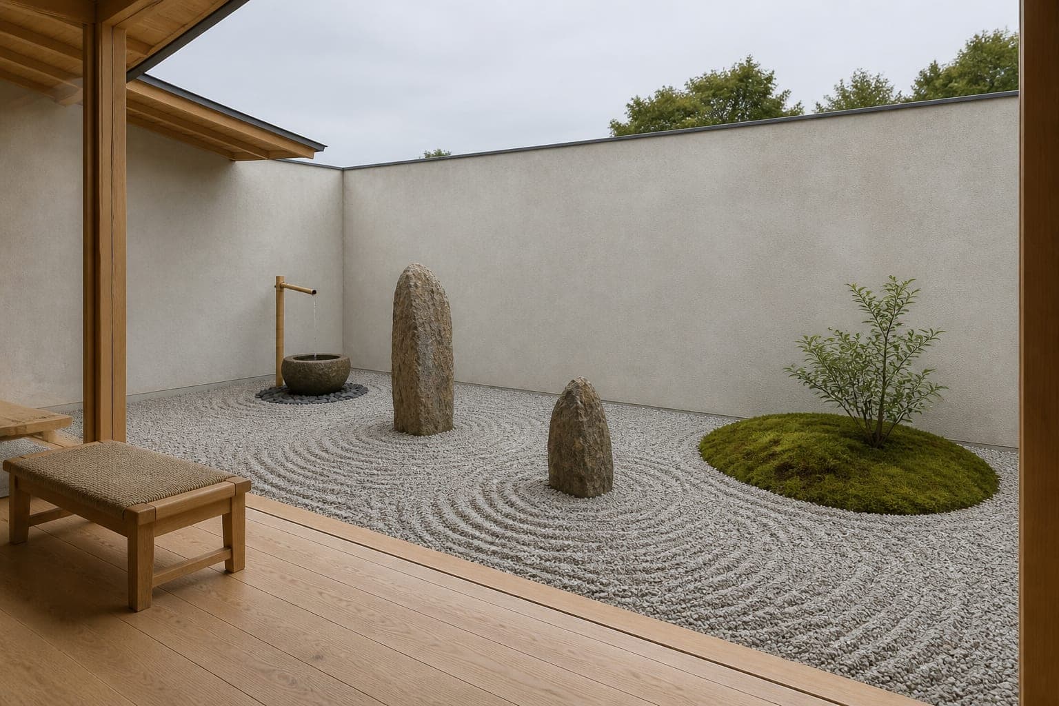Tsuboniwa courtyard garden
