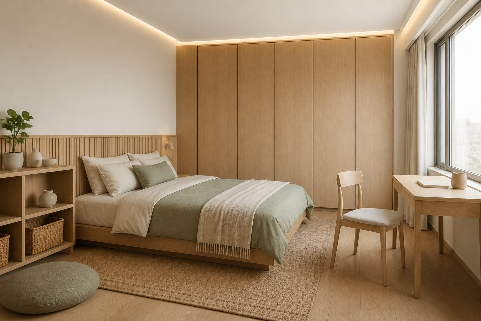 Children’s room in warm Korean style