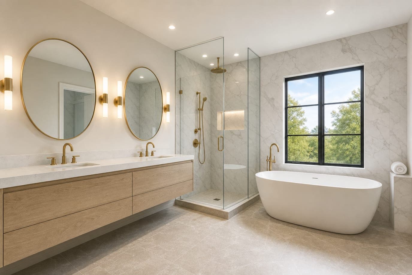 Primary bathroom