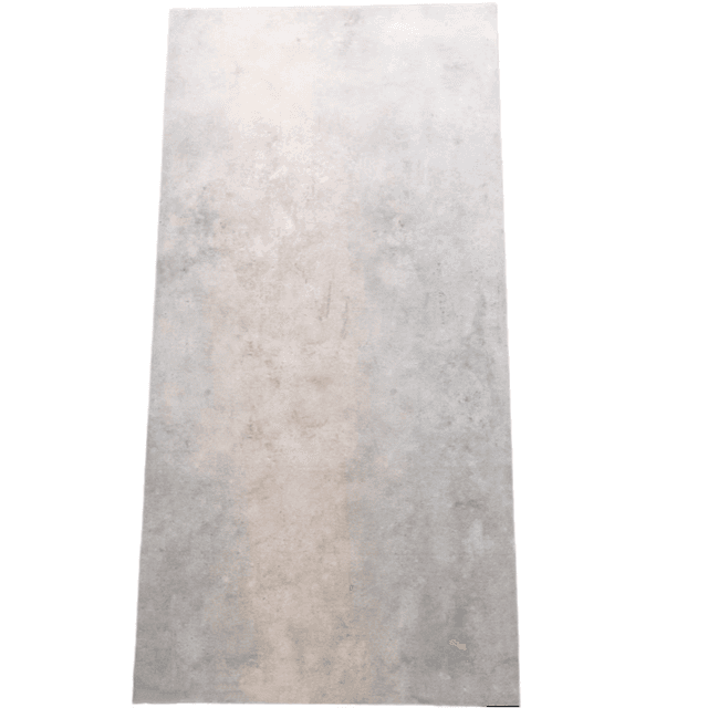 Flexible stone veneer sheet in a pale grey finish